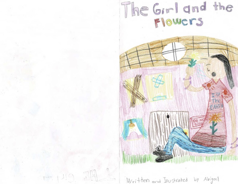The Girl and the Flowers by Abigail A.