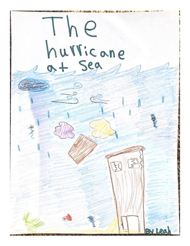 The Hurricane at Sea by Leah R.
