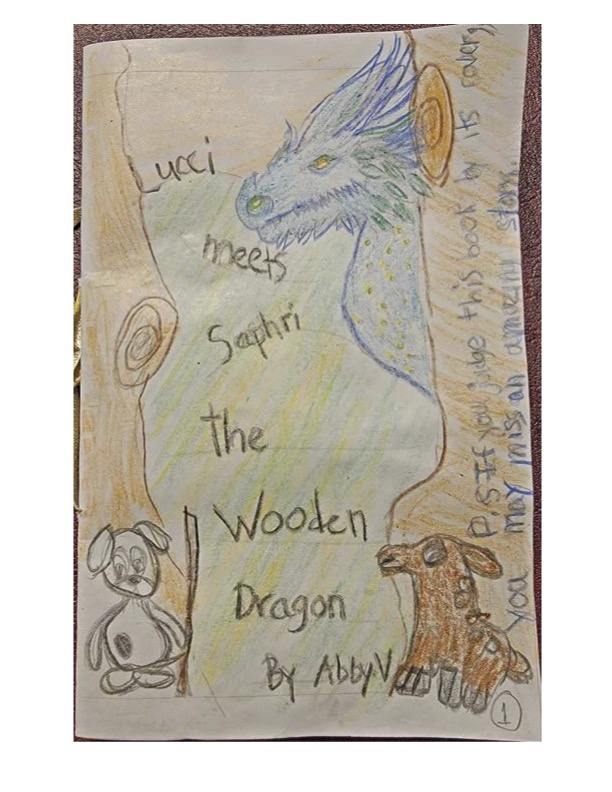 Lucci meets Saphri – the Wooden Dragon by Abigael V.