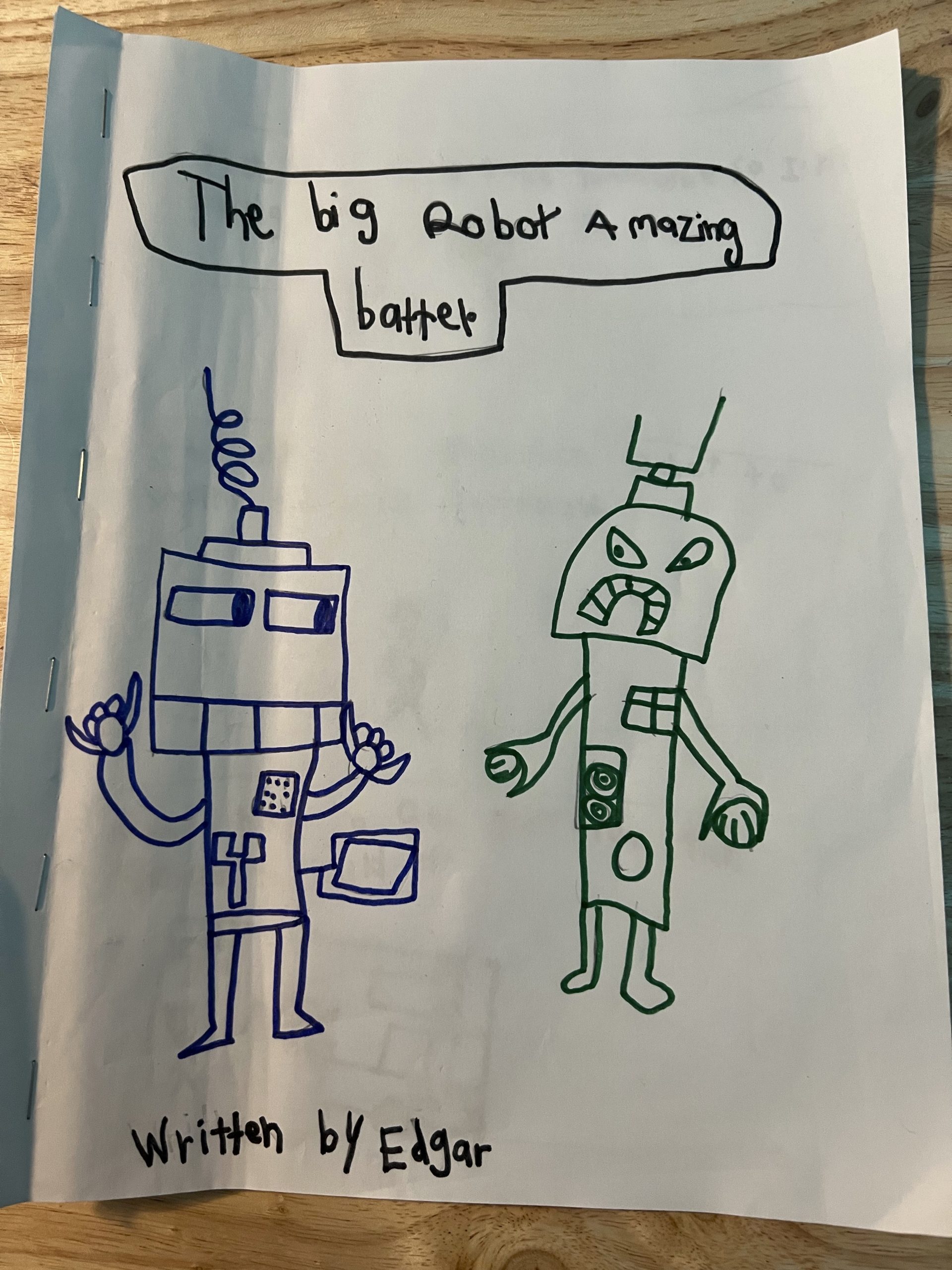 The Big Robot Amazing Battle by Edgar M.