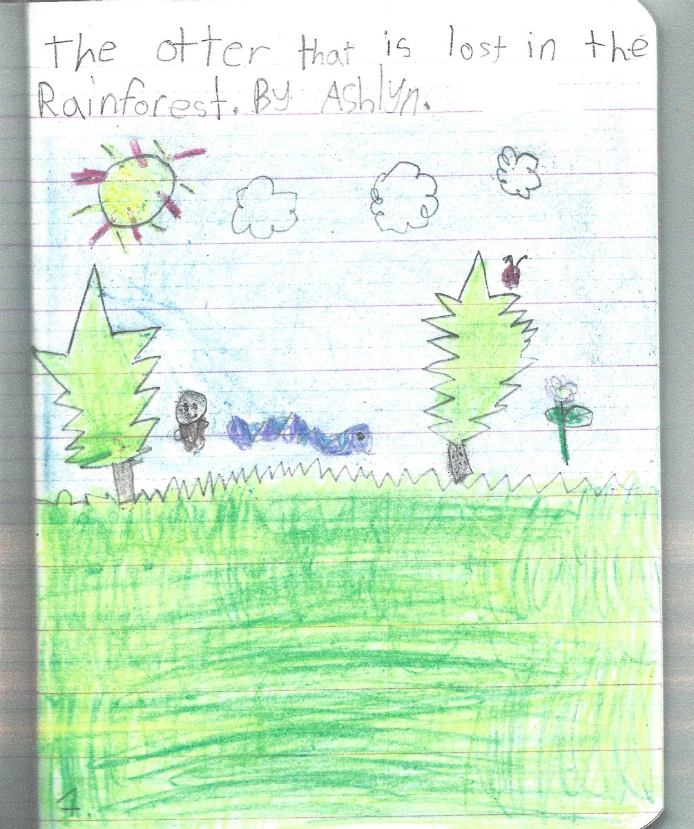 The otter that is lost in the rainforest by Ashlyn A.