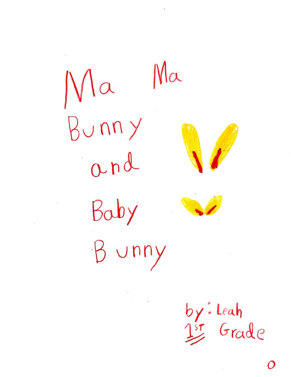 Mama Bunny and Baby Bunny by Leah Z.