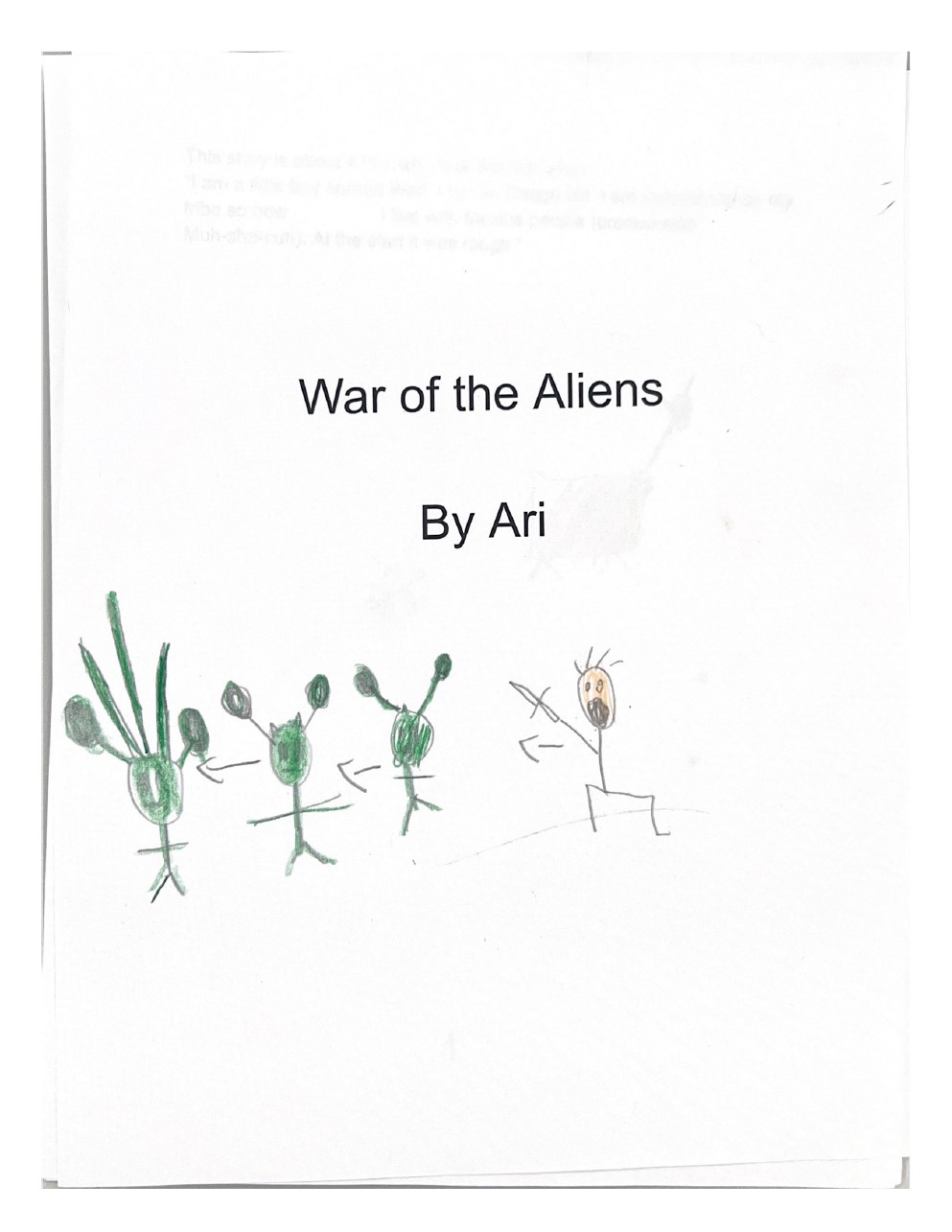 War of the Aliens by Arinze C.