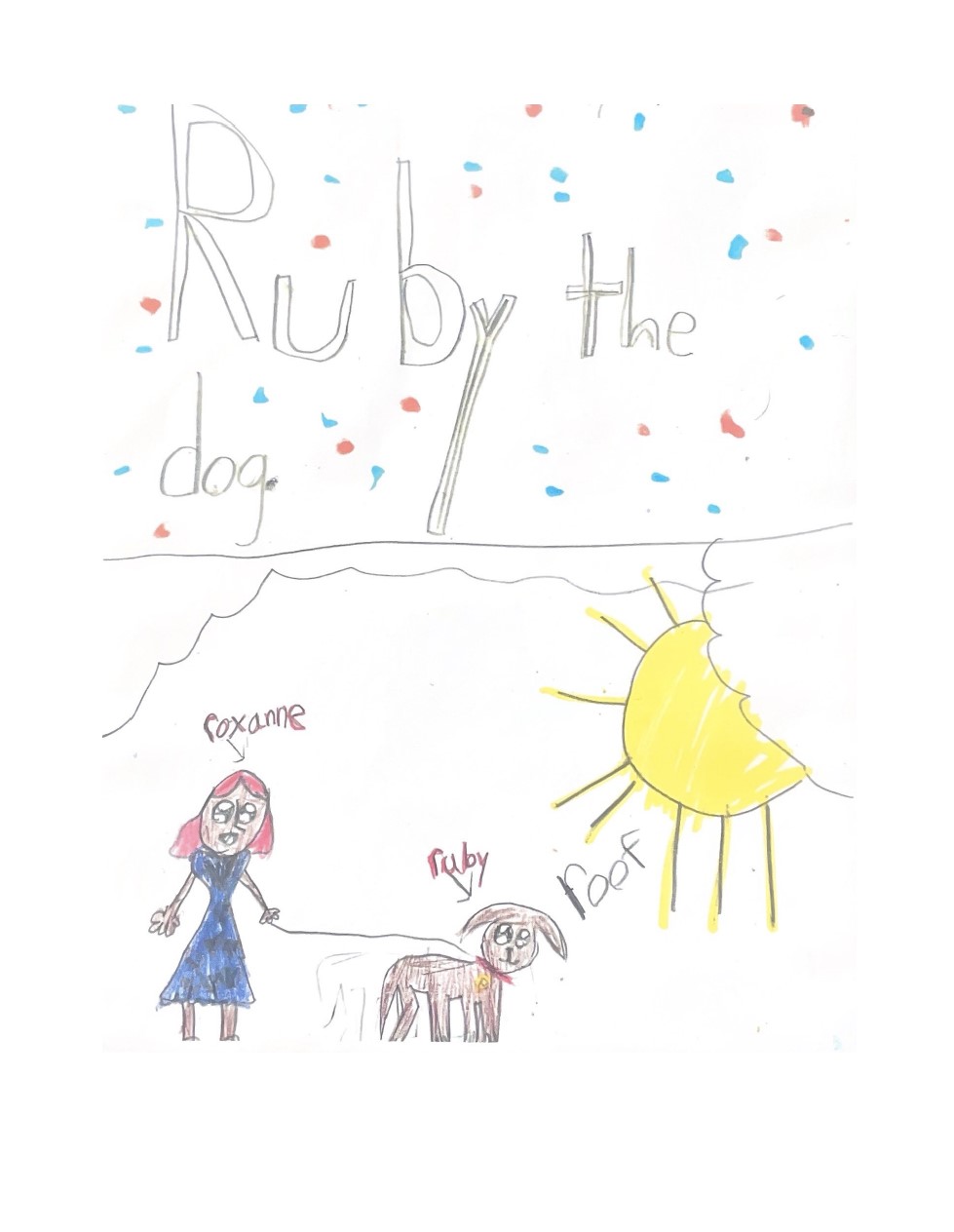 Ruby the Dog by Kari B.