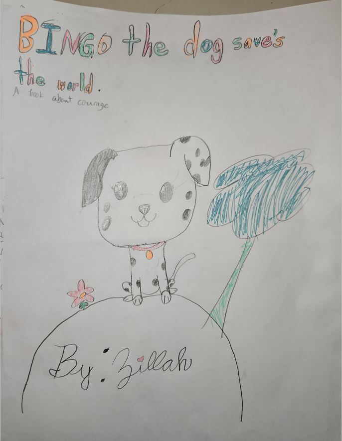 Bingo The Dog Save’s the World A Book About Courage by Zillah G.
