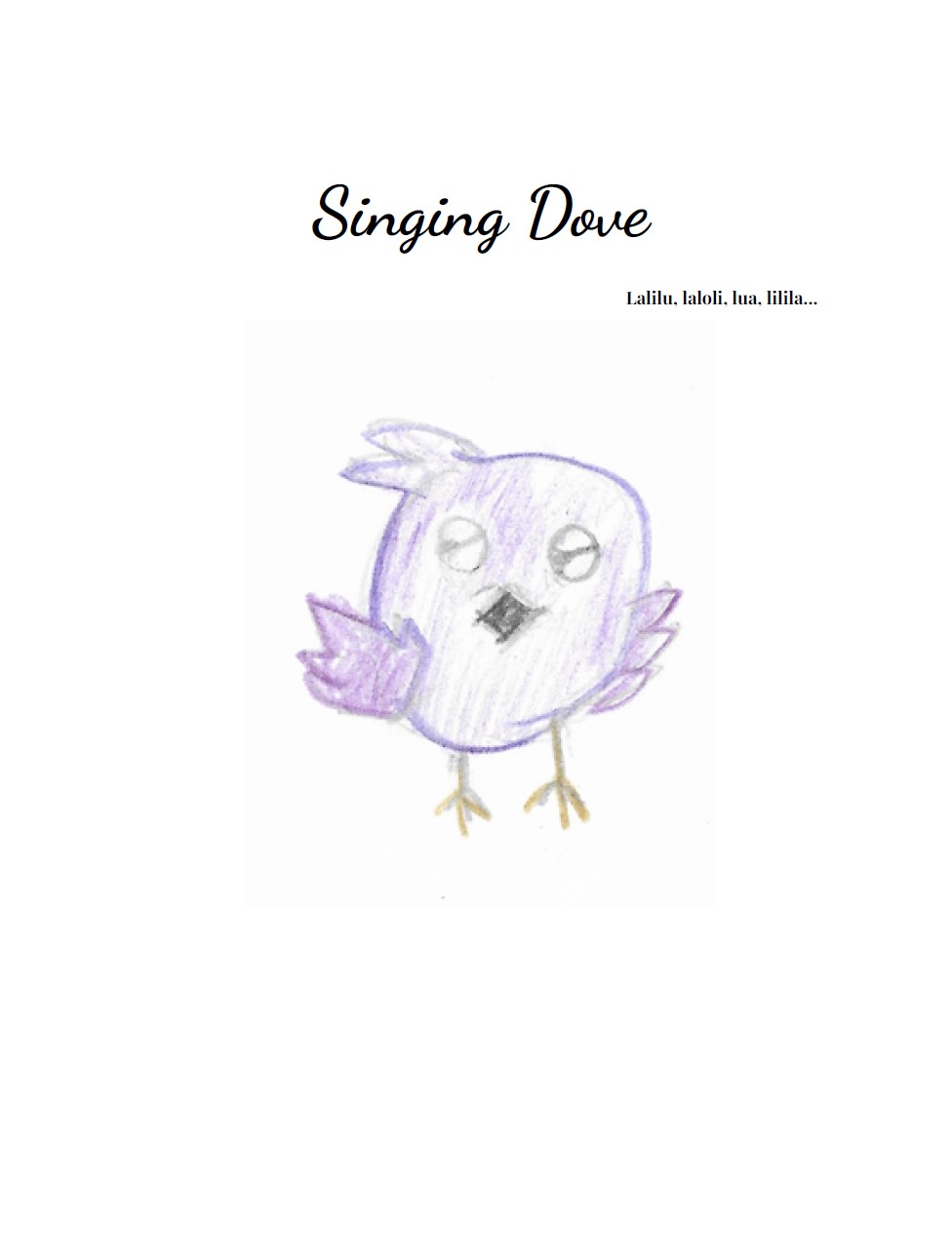 Singing Dove by Chloe N.