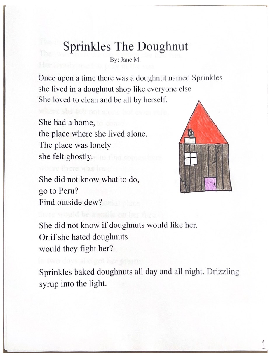 Sprinkles the Doughnut by Jane M.