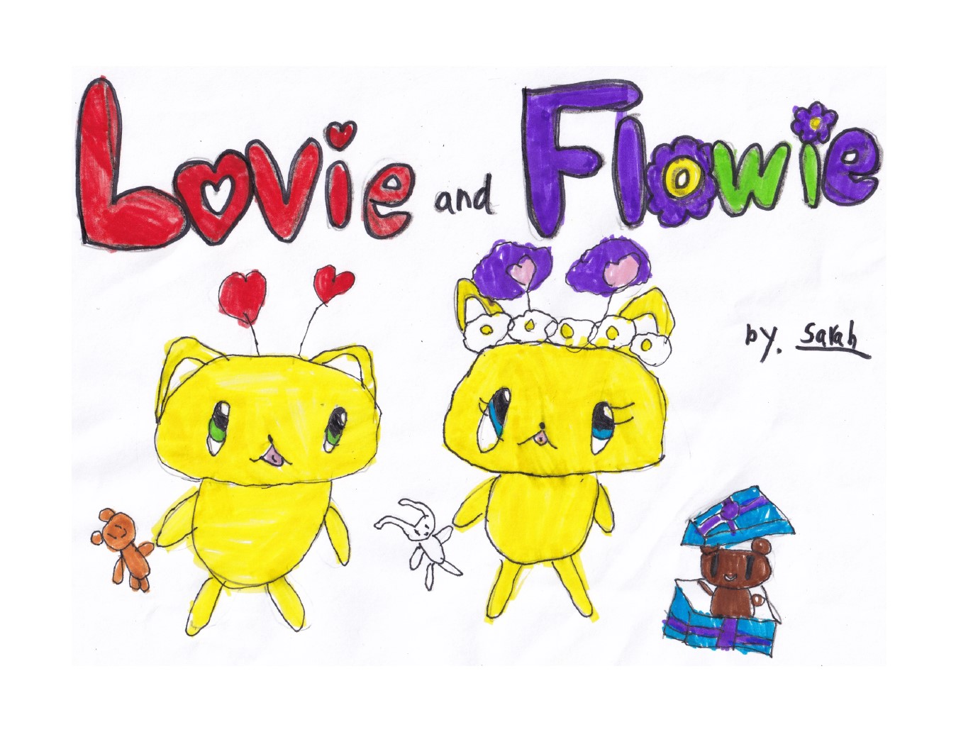 Lovie and Flowie by Sarah M.