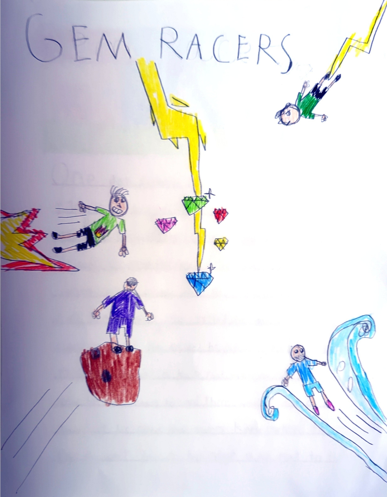 Gem Racers by Oliver G.