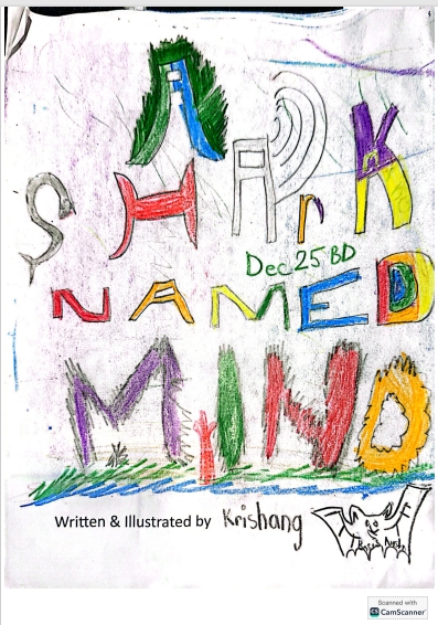 A Shark Named Mino by Krishang K.