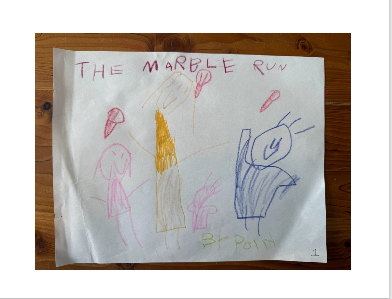 The Marble Run by Polly H.