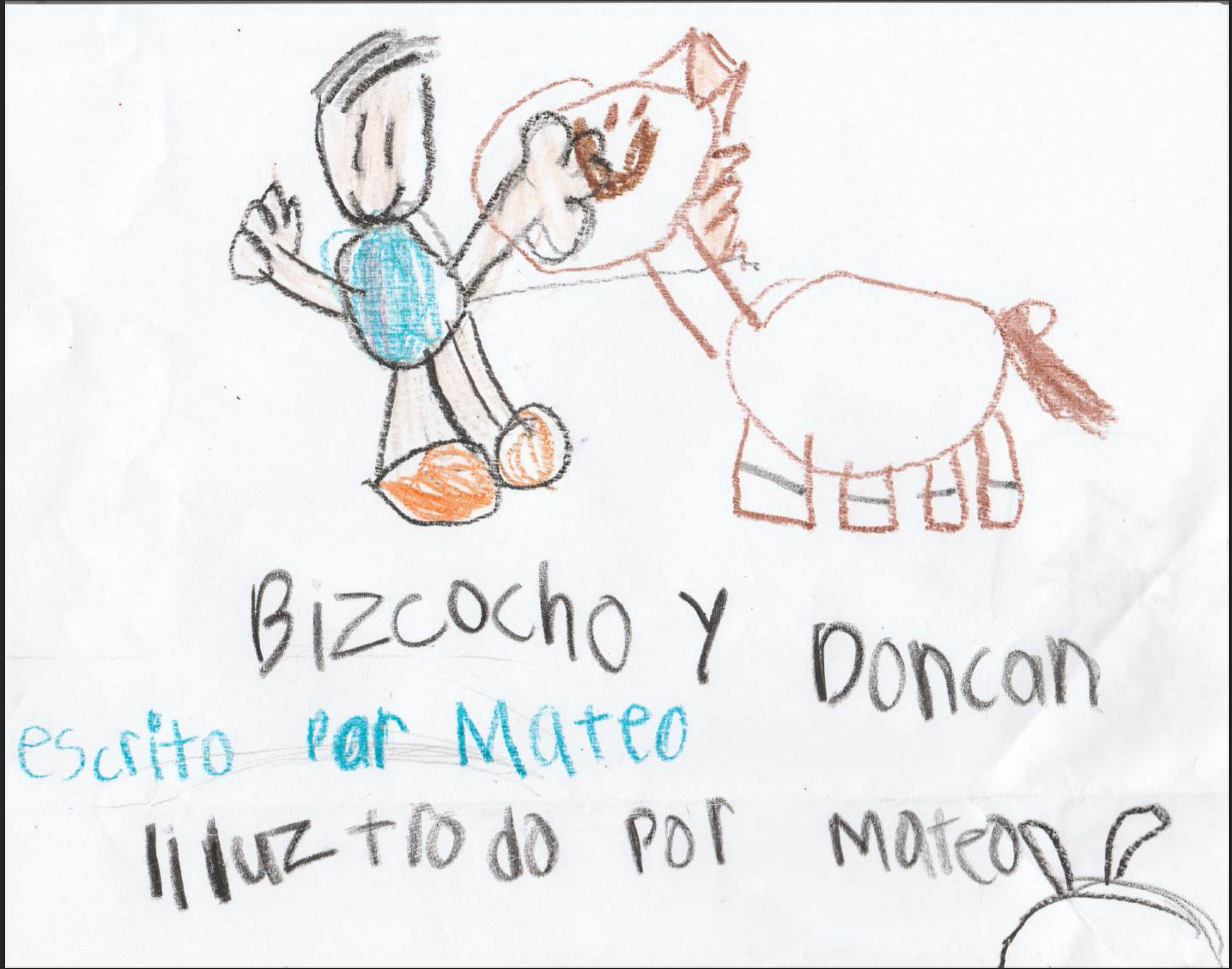 Bizcocho y Doncan por Mateo T.