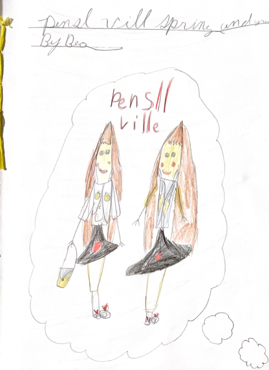 Pencilville Spring and Green by Beatrice P.