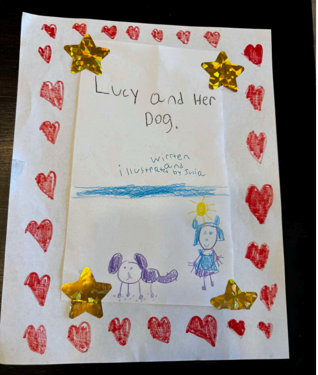 Lucy and Her Dog by Julia S.