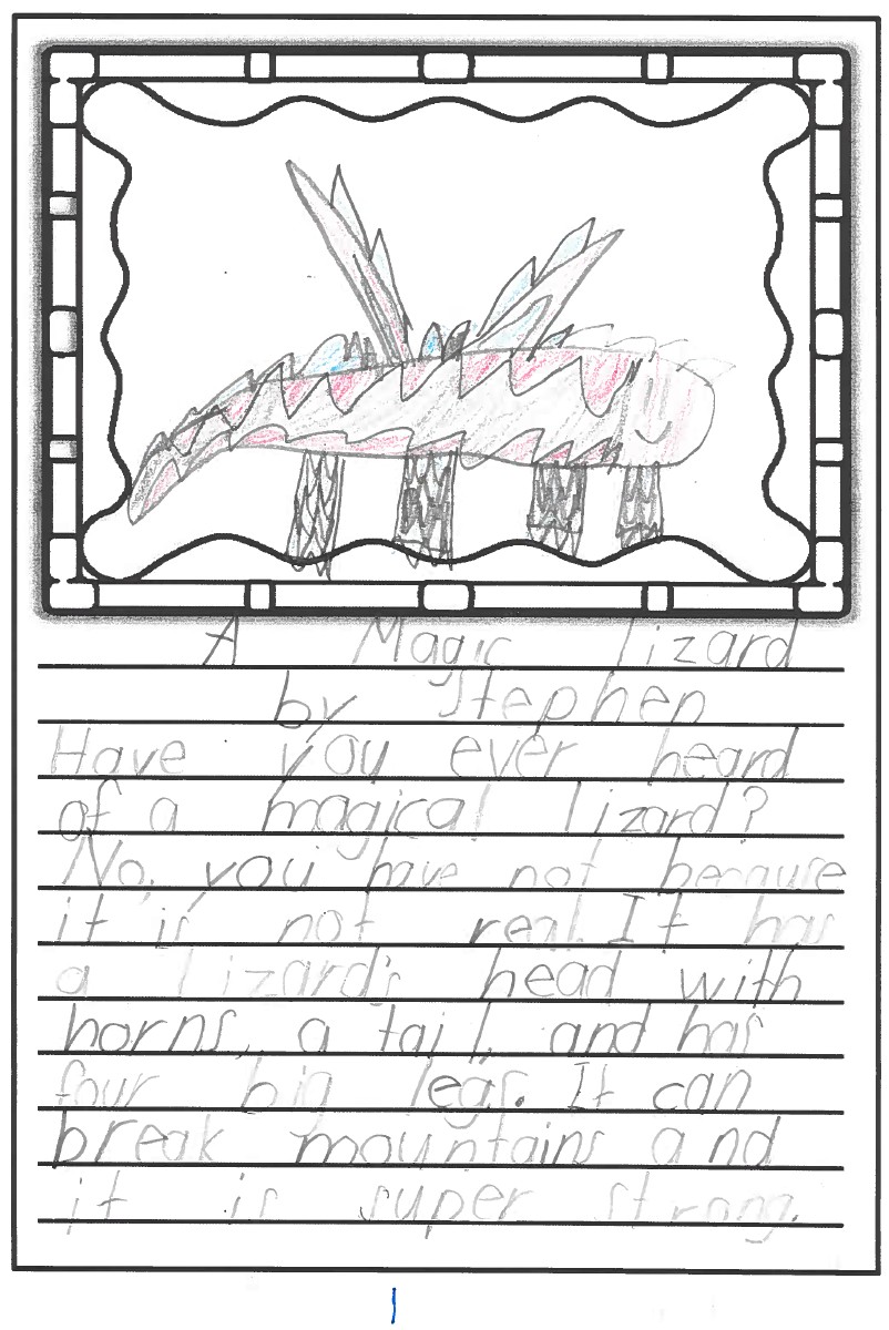 A Magic Lizard by Stephen Z.