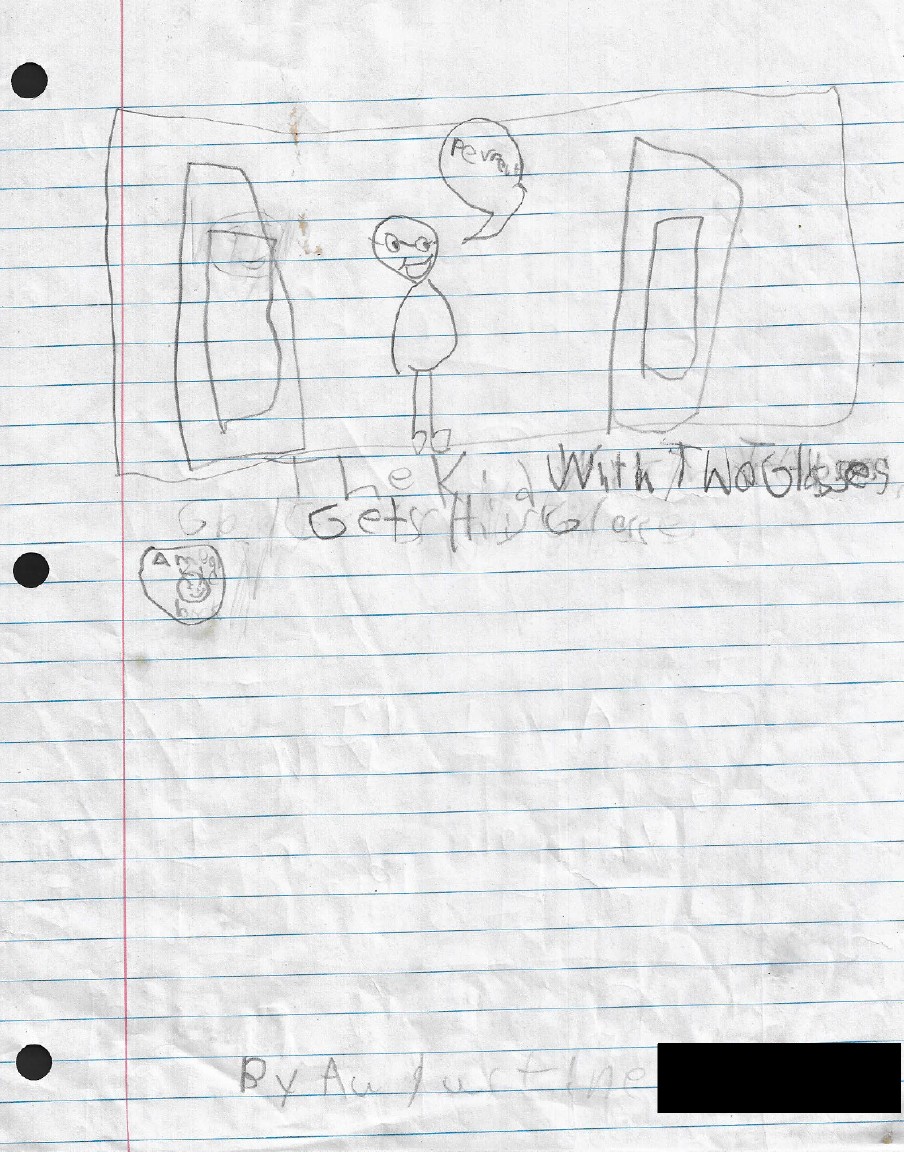 The Kid With The Glasses Gets His Glasses by Agustine H.