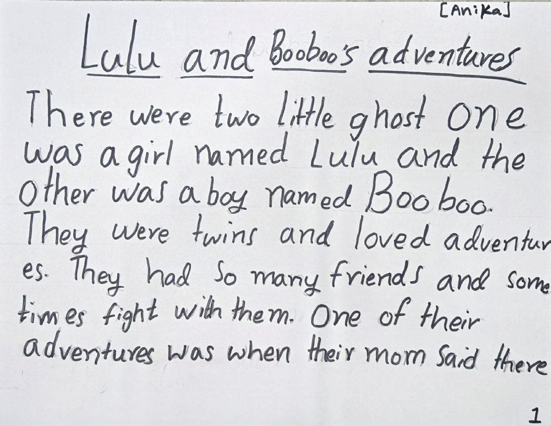 Lulu and BooBoo’s Adventures by Anika P.