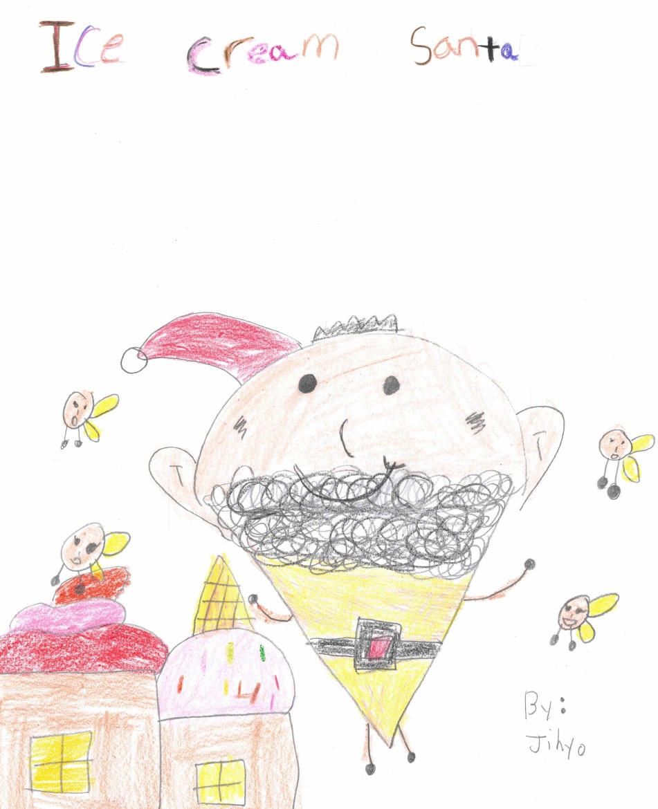Ice Cream Santa by Jihyo S.