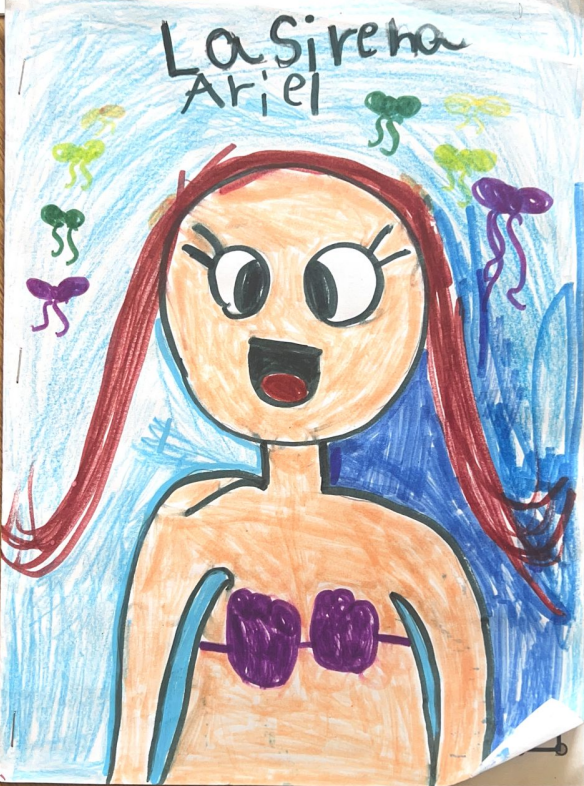 La Sirena Ariel by Nathalie P.