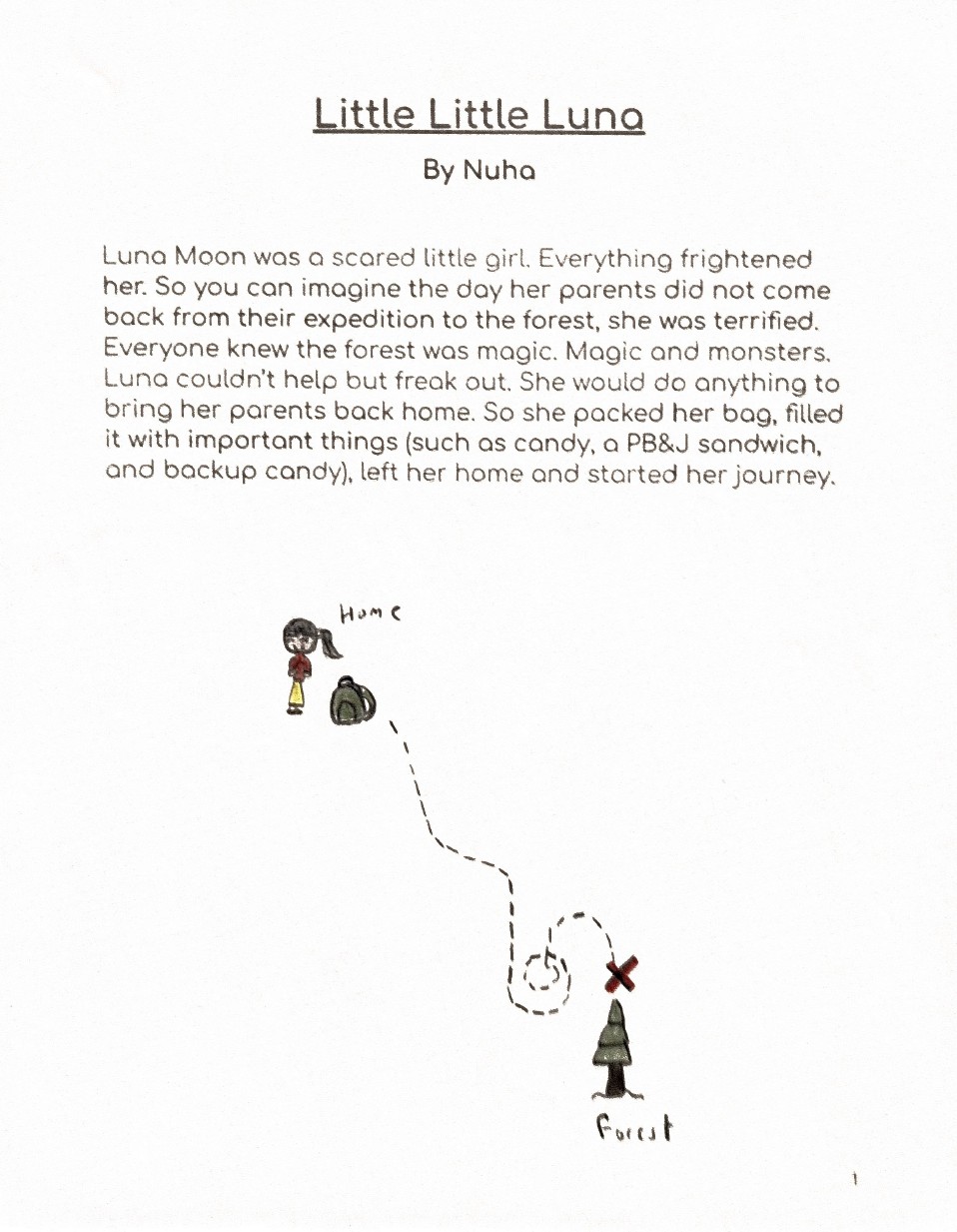 Little Little Luna by Nuha S.