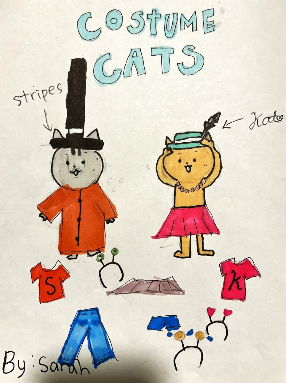 Costume Cats by Sarah M.