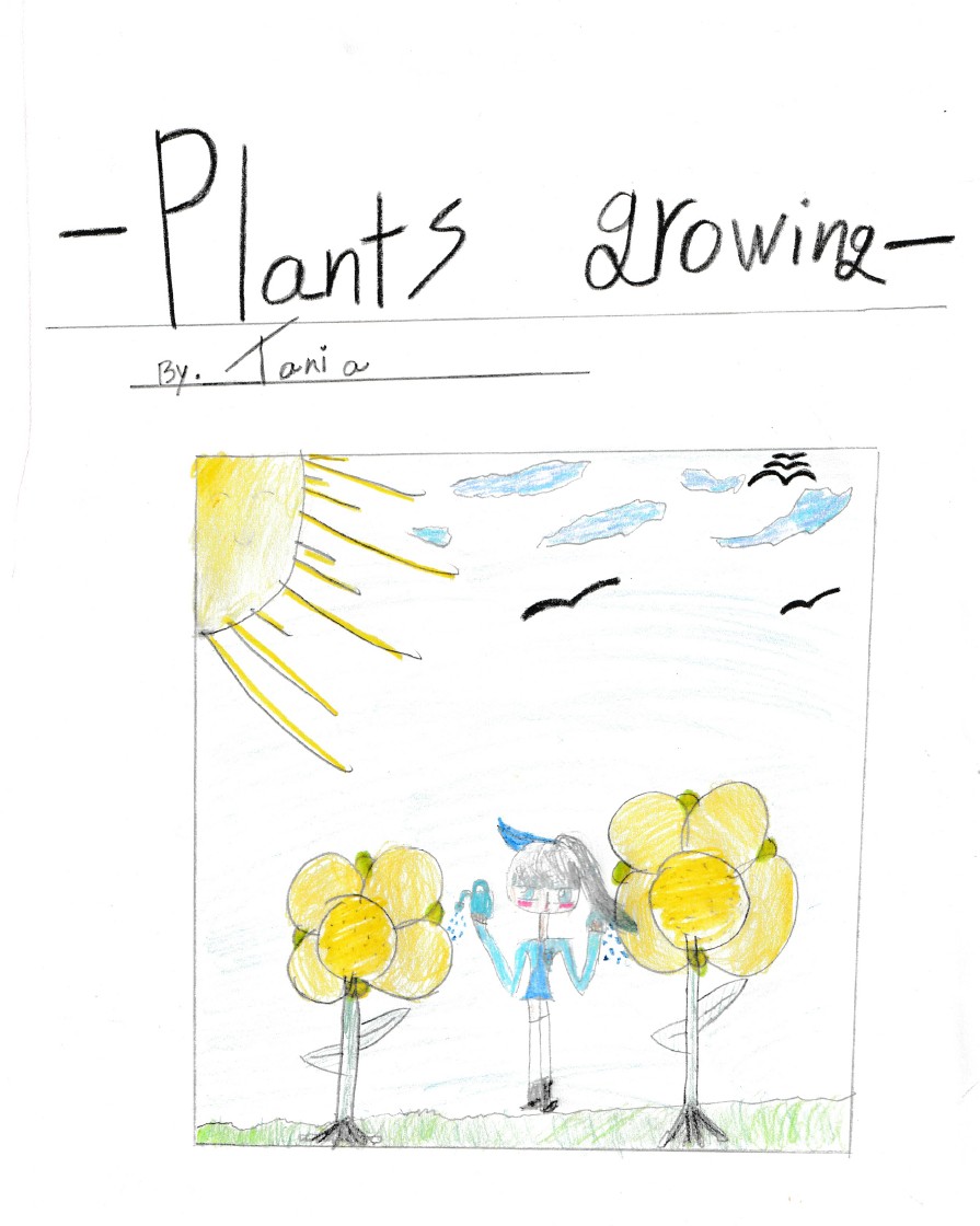 Plants Growing by Tania M.