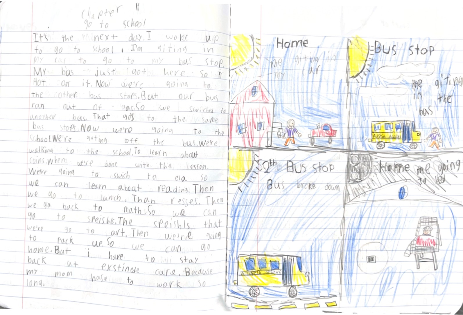 Go to School by Louie D.