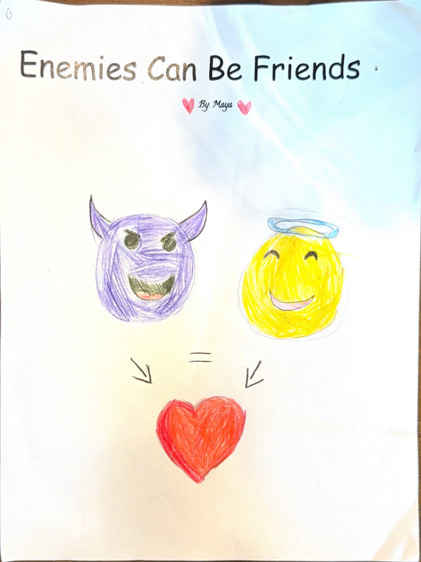 Enemies Can Be Friends by Maya A.