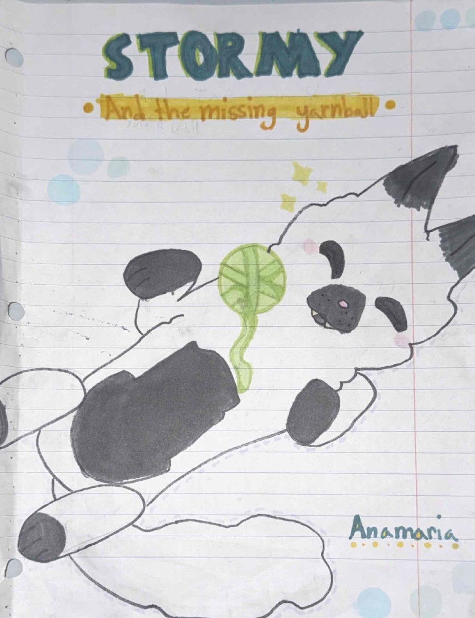 Stormy and the Missing Yarnball by Anamaria T.