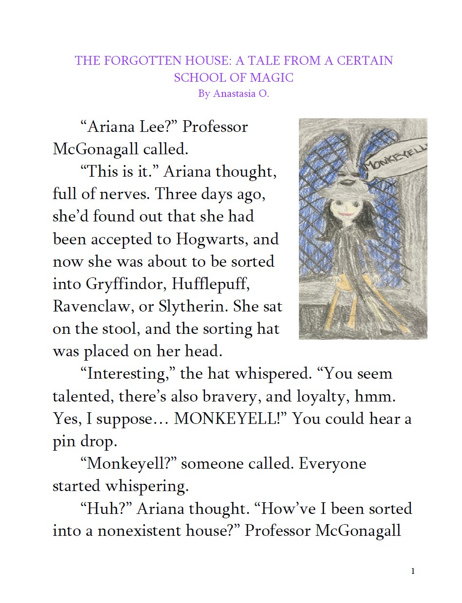 The Forgotten House: A Tale from a Certain School of Magic by Anastasia O.