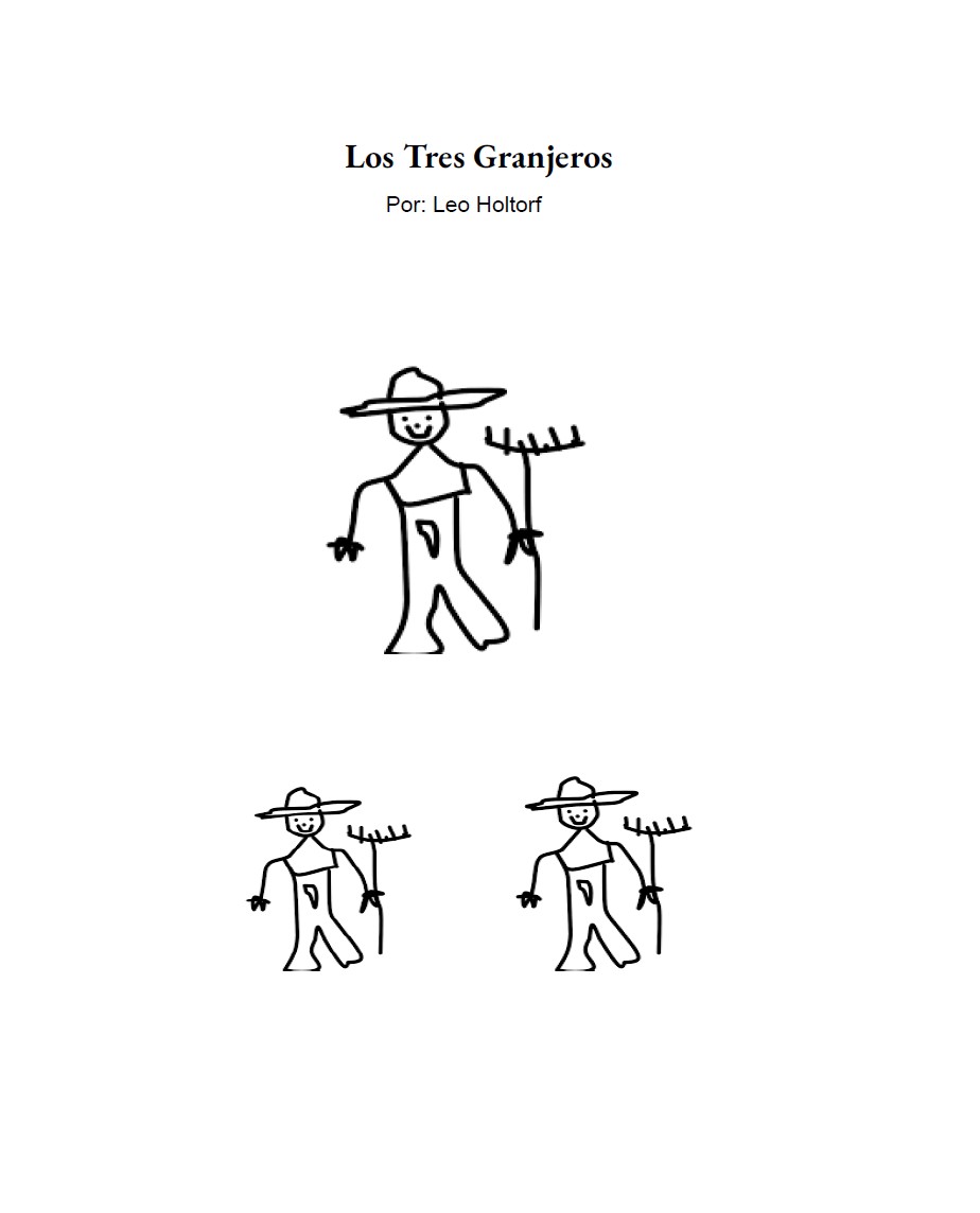 Los tres granjeros by Leonardo H.
