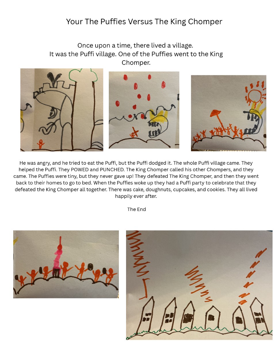 Puffies versus the King Chomper by Jack N.